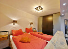 Upland Apartments/Fewo Waldgeist - Junior-Suite Schlafbereich