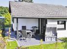 überdachte Terrasse - Ferienhaus Diemelquelle****