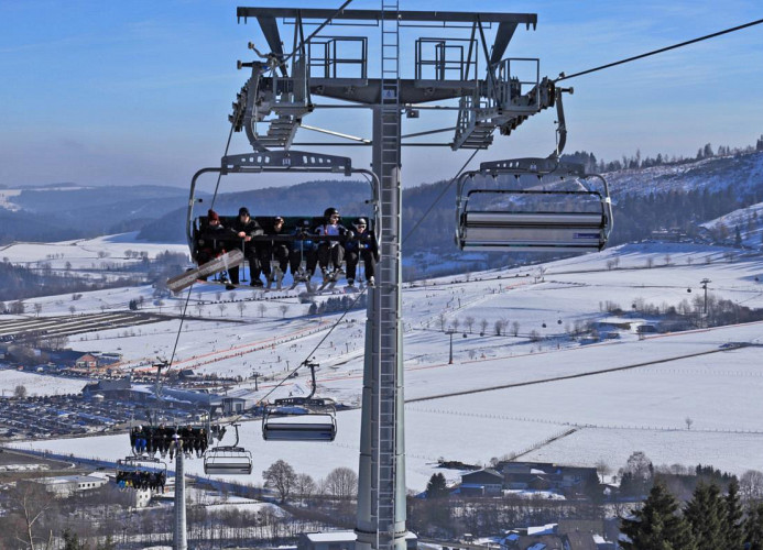 Familien-Skihang Ritzhagen - nur 200m von der Fewo entfernt