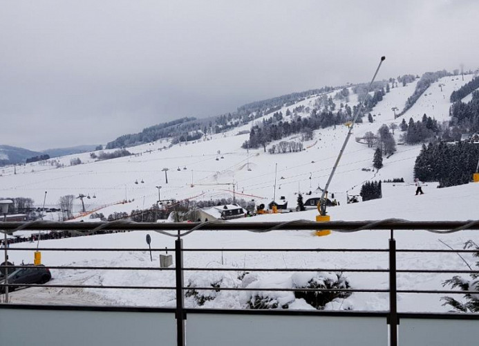 Q12 - Fewo Berg*** - Aussicht auf das Skigebiet
