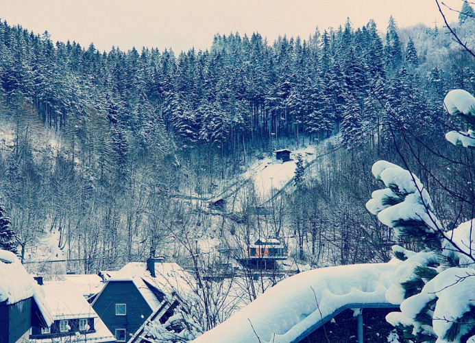 Fewo No.43 - Blick zur Ohrenbergschanze