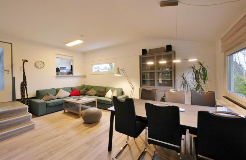 Ferienhaus 'Free Willi' - Wohn/Essbereich