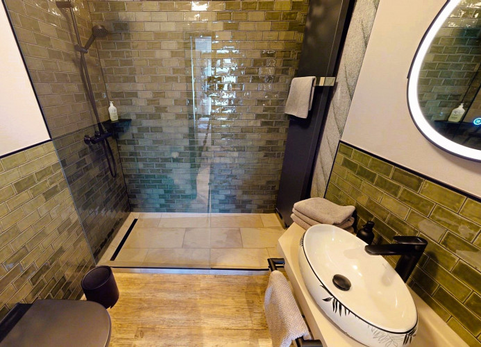 Luxus Designer-Duschbad