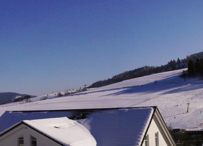 WinterPanorama vom Haus   (für Vollansicht aufs Bild klicken) 