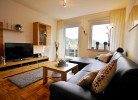 Fewo Ettelsberg-Panorama**** - Wohnzimmer mit TV, DVD. Stereo