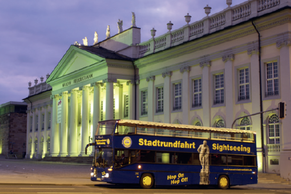 STADTRUNDFAHRT KASSEL IM DOPPELDECKER