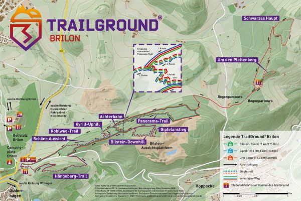 MOUNTAINBIKE - TRAILGROUND IN BRILON