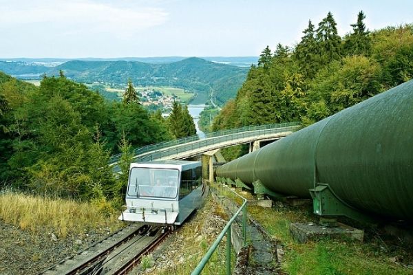STANDSEILBAHN ZUM PETERSKOPF IM EDERTAL