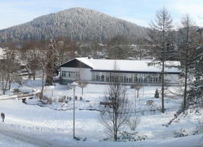 Fewo E*** - Winterpanorama vom Wohnzimmer/Balkon