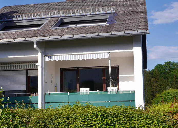 Fewo Sauerlandglück - Balkonansicht