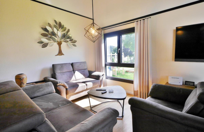 Wohnbereich - Ferienhaus Diemelquelle****