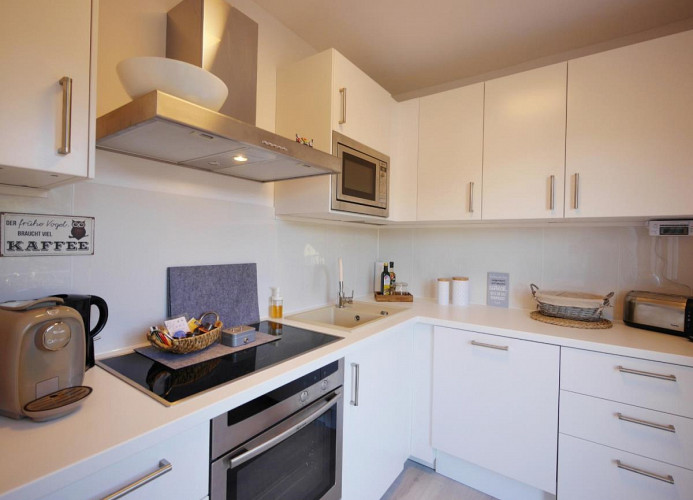 Küche mit Top-Ausstattung - Fewo Haus Bellevue****