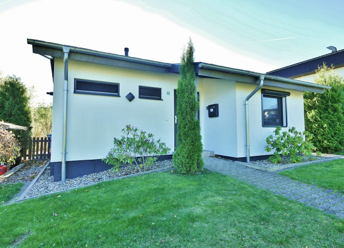 Hausansicht Eingangsbereich - Ferienhaus 