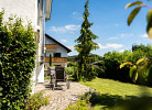 Garten  der Villa Edelweiss