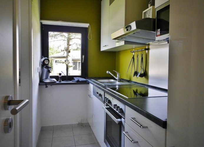 Küche mit Geschirrspüler - Ferienhaus Diemelquelle****
