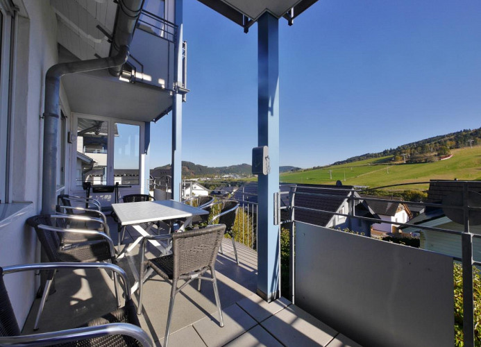 Großer Balkon  - Fewo Traumblick am Sonnenlift****
