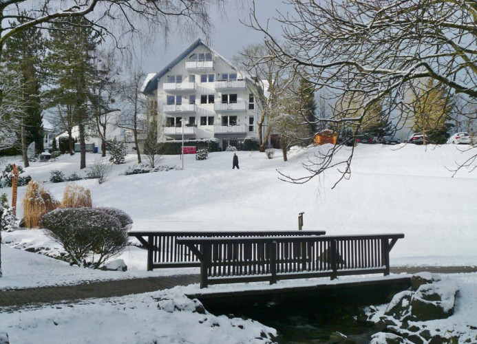 Haus 28d im Winter