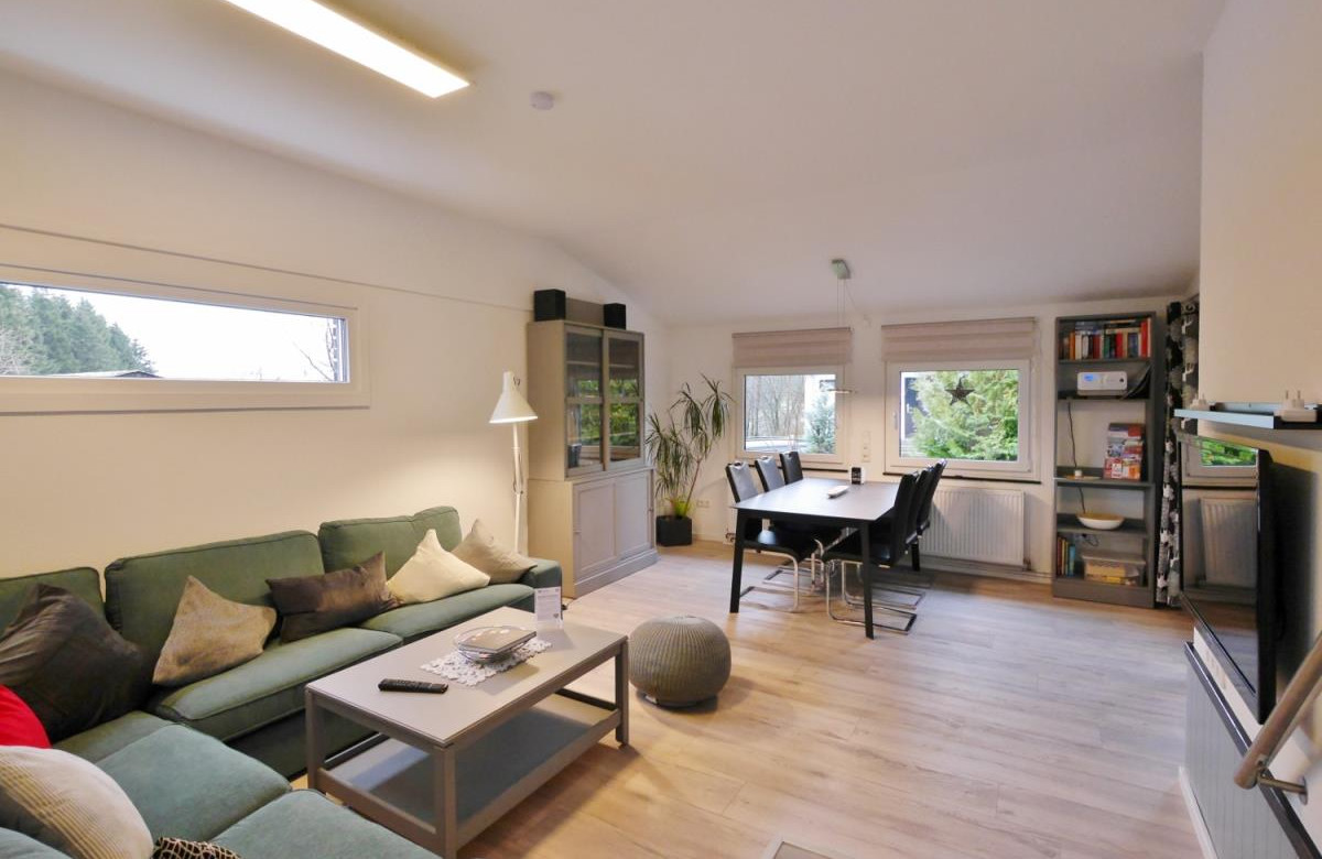 Ferienhaus 'Free Willi' - Wohn/Essbereich