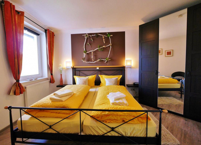 Fewo-Penthausblick**** - Schlafzimmer