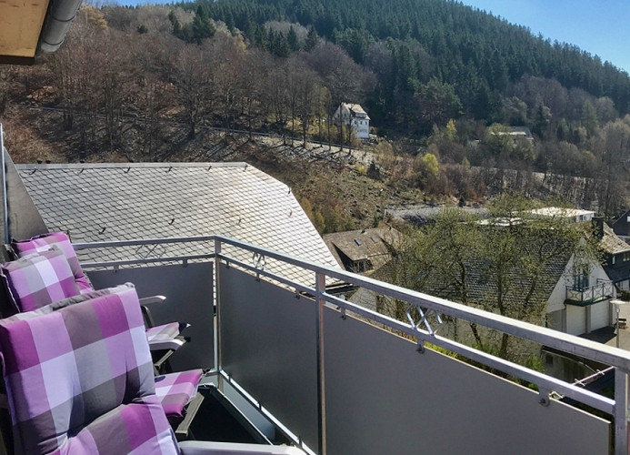 Fewo Bergzauber**** - Balkon mit Aussicht