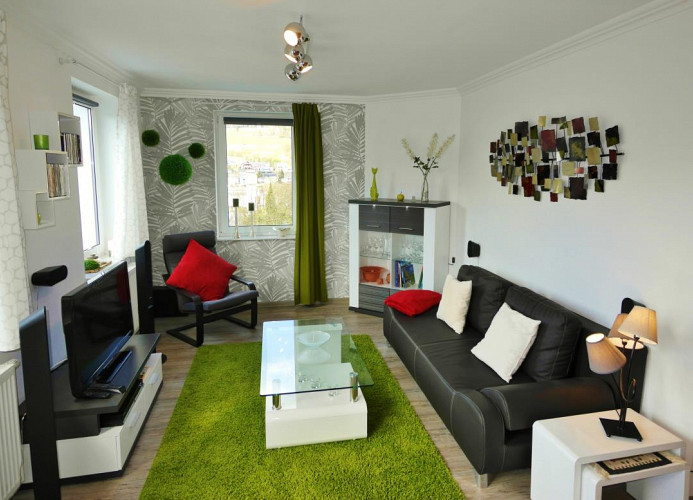 Fewo Penthausblick**** - Wohnzimmer