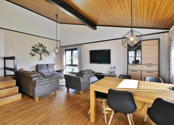 Wohnzimmer - Ferienhaus Diemelquelle****