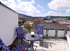 Fewo Penthausblick**** - Balkon mit Panorama