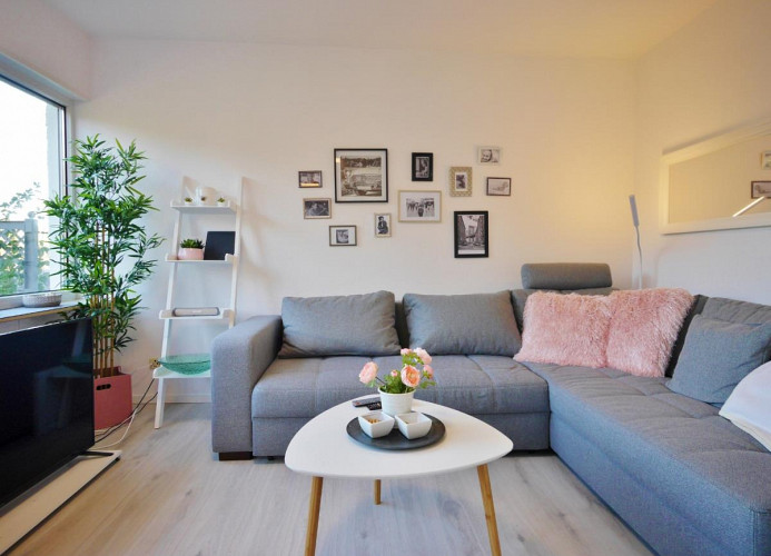 Wohnzimmer - Fewo Haus Bellevue****