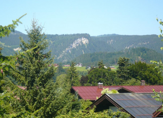 Aussicht vom Balkon nach rechts