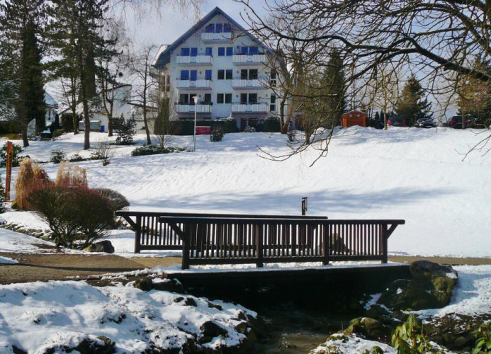 Fewo am Kurpark - im Winter