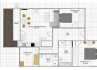 Upland Apartments/Fewo Zeitgeist - Grundriss