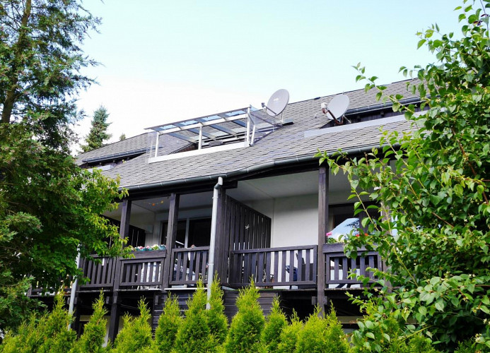überdachte Dachterasse - Fewo Maisonette-Traum - MeineCardPlus inkl.