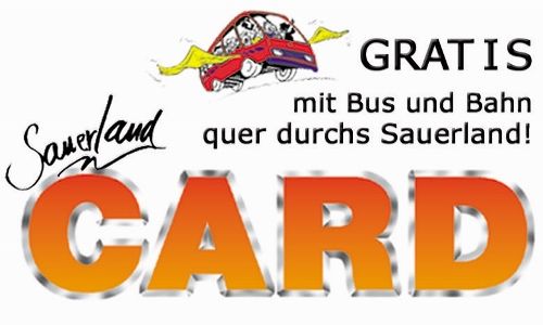 Sauerland-Card mit gratis ÖPNV