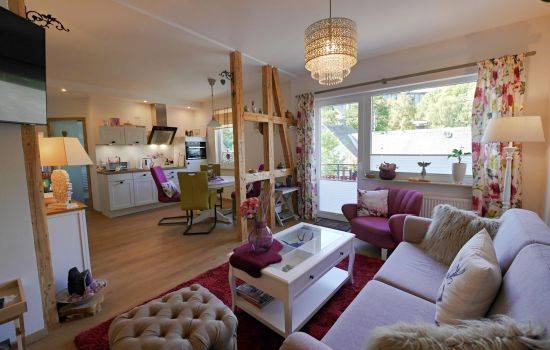 Upland-Flair Fewo 'Blumenwiese' im Zentrum